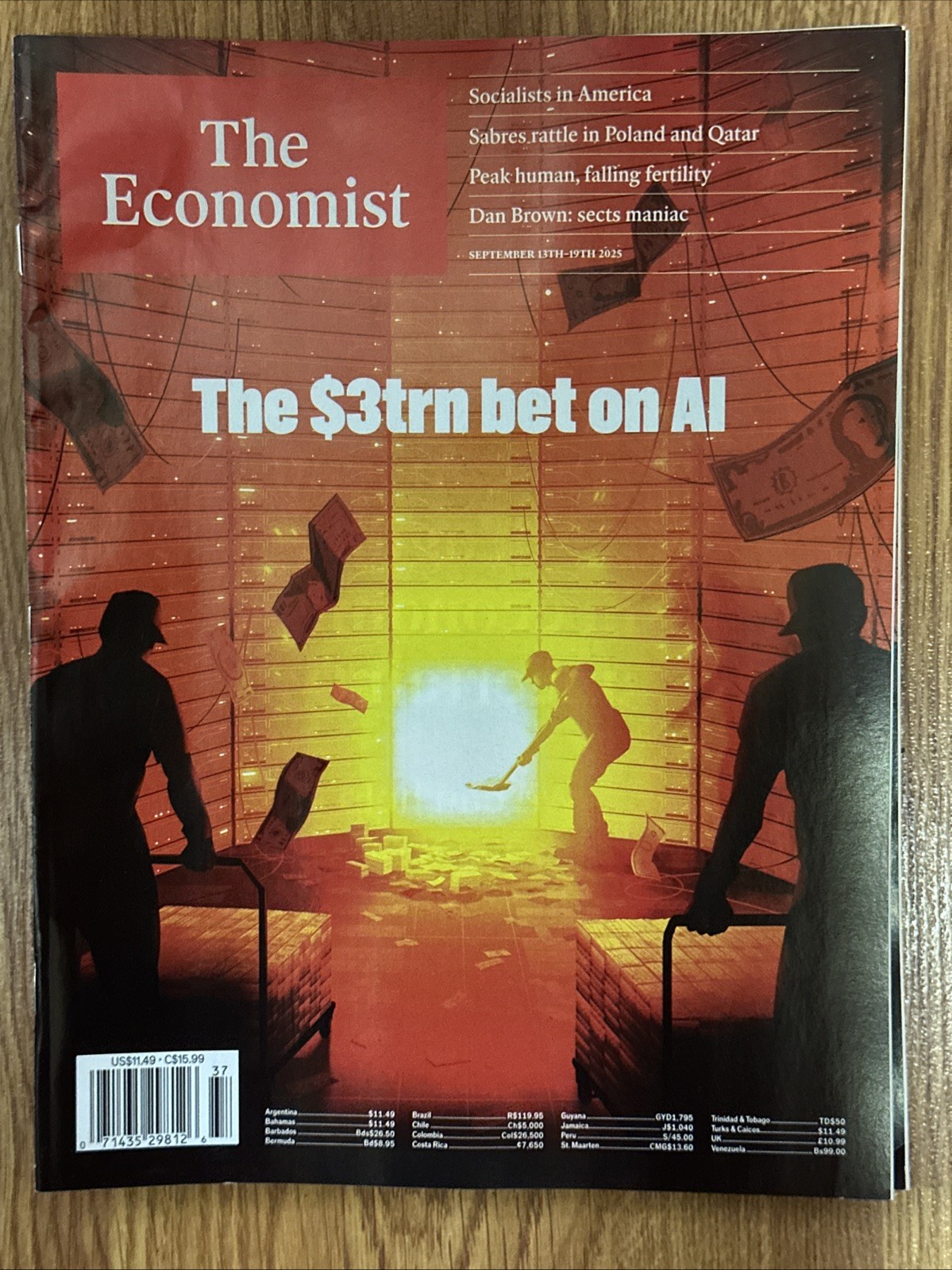 The Economist Magazine September 13 Th -19 Th 2025 The $3 Trn Bet On AI
