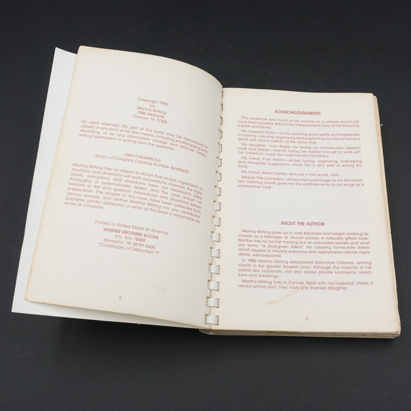 My Best to You by Martha Milting (1985, GBC Bound) GC 302 pages