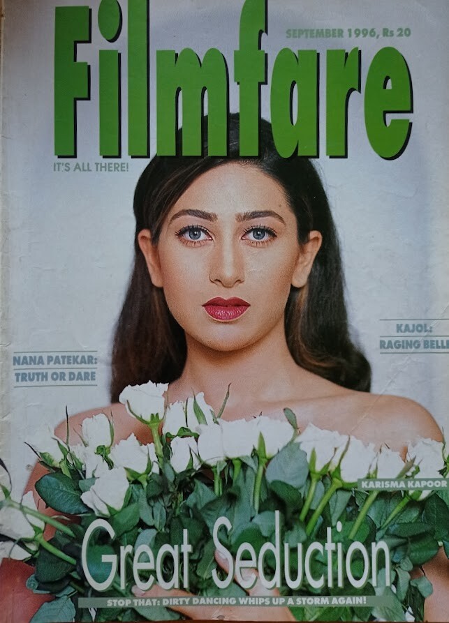 Filmfare September 1996* Bollywood Rare Magazine