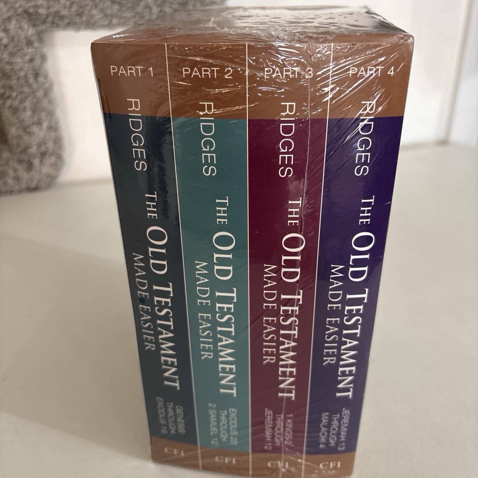 The Old Testament Made Easier Boxed Set by David J. Ridges Expanded 3rd Edition
