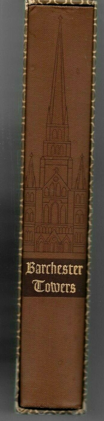 Anthony Trollope Barchester Towers Heritage Press Slipcase SandglassFritz Kredel