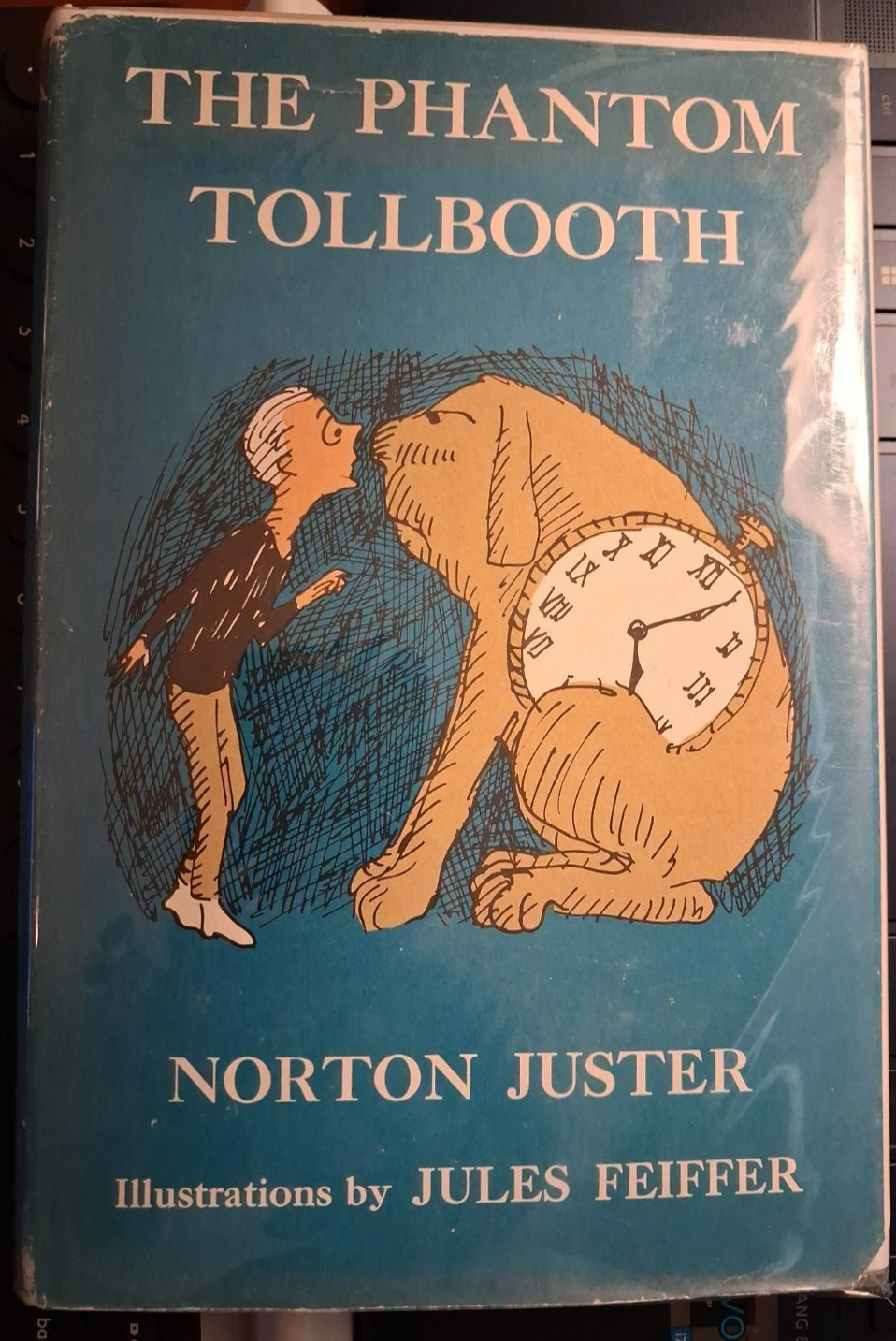 THE PHANTOM TOLLBOOTH Norton Juster SIGNED Hardcover Jules Feiffer Illus. NF/NF