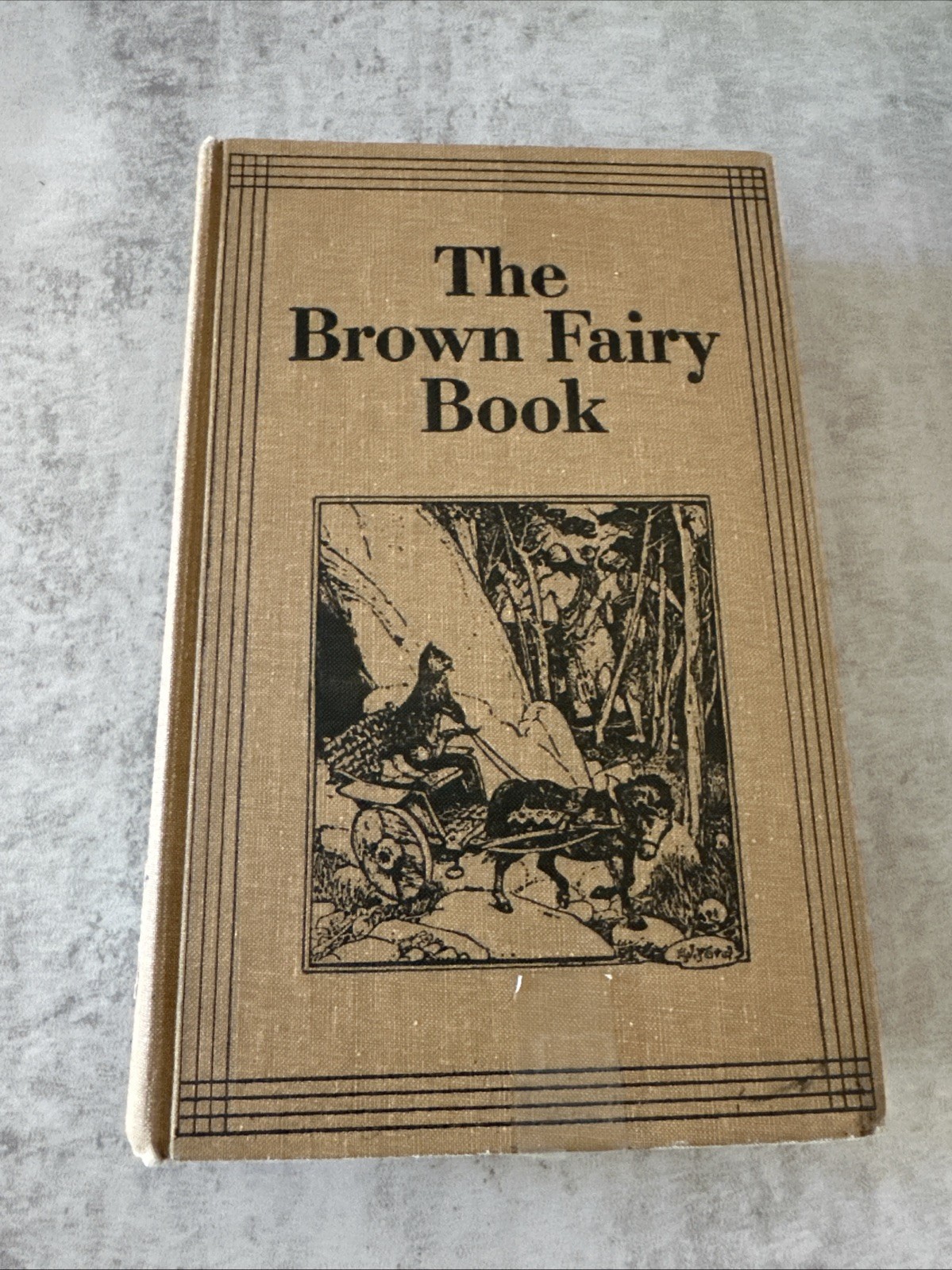 The Brown Fairy Book Andrew Lang, H.J. Ford Illustrations. McGraw-Hill, 1966