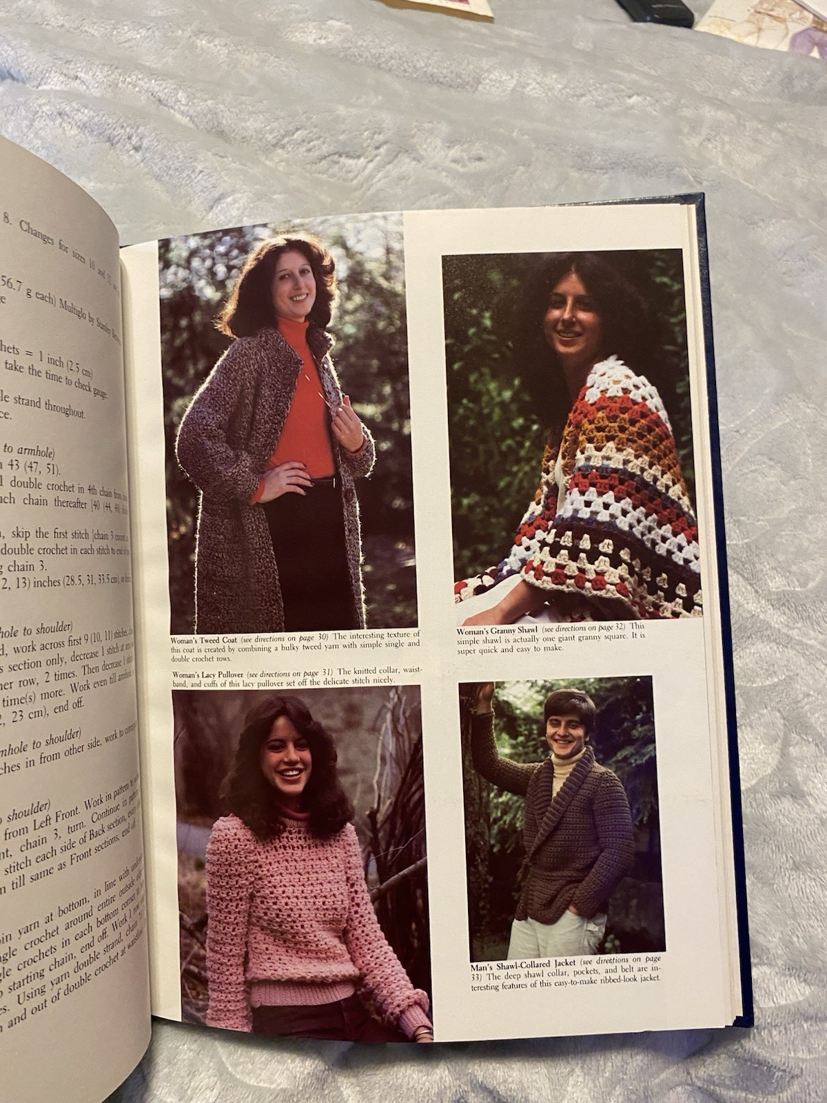 Weekend Crochet Projects Margaret Hubert 1981 Hardcover Vintage Patterns VNR