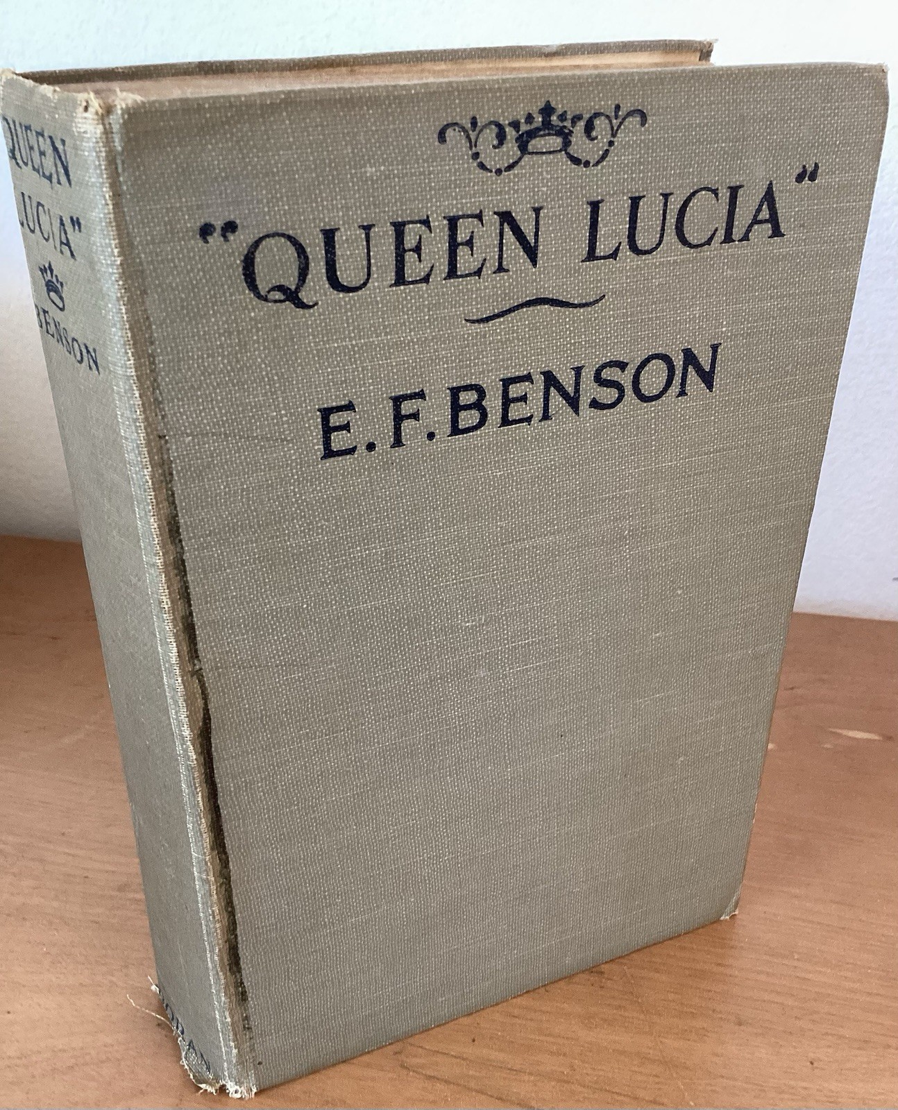 “Queen Lucia” by E.F. Benson, George H. Doran Co., 1920