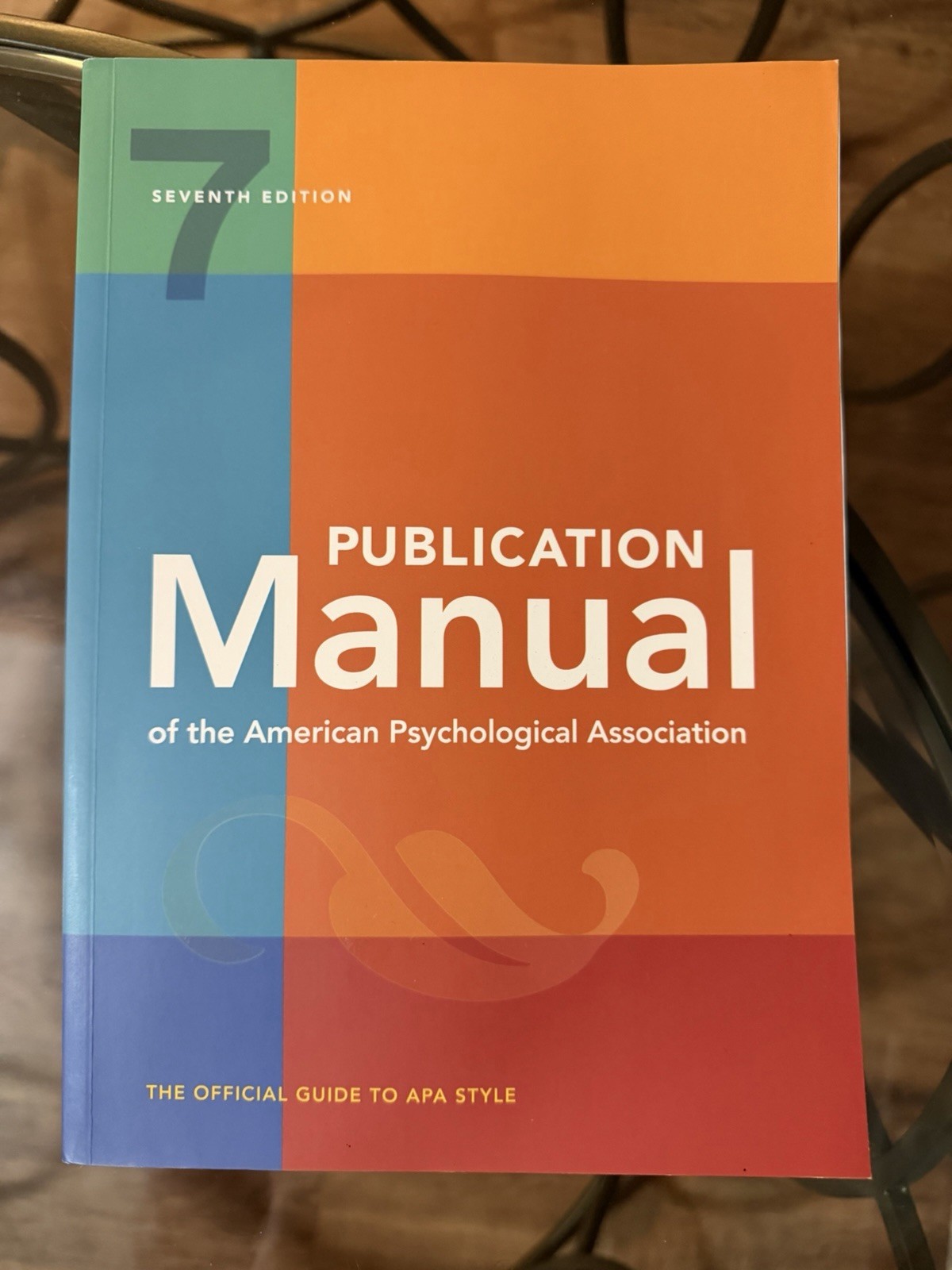 Publication Manual (OFFICIAL) 7th Edition