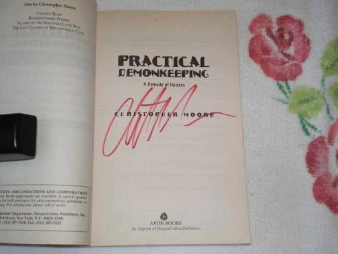 Practical Demonkeeping: A Comedy – Paperback, by Moore Christopher – Very Good n