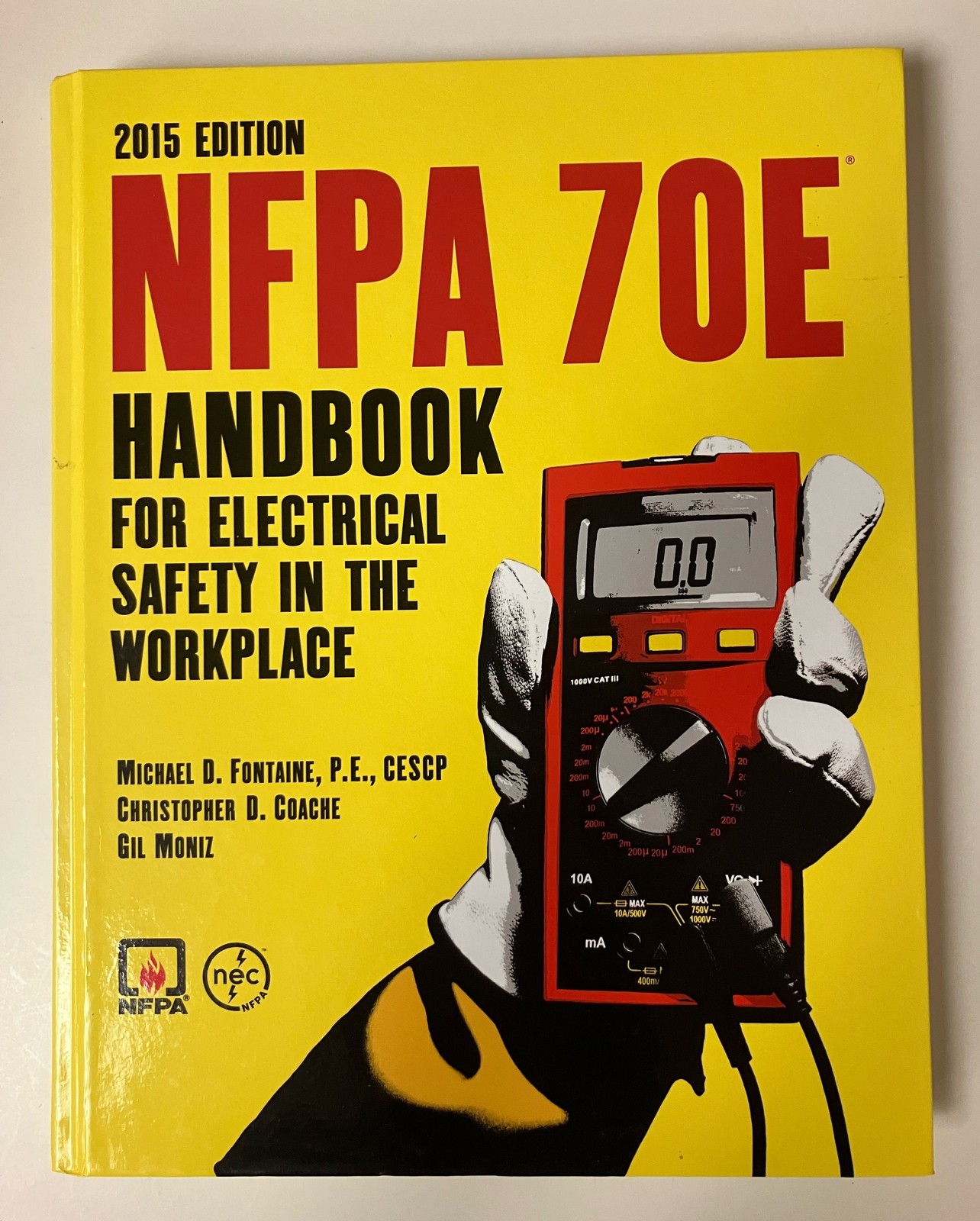 NFPA 70E Handbook for Electrical Safety 2015 Edition by Fontaine Hardcover