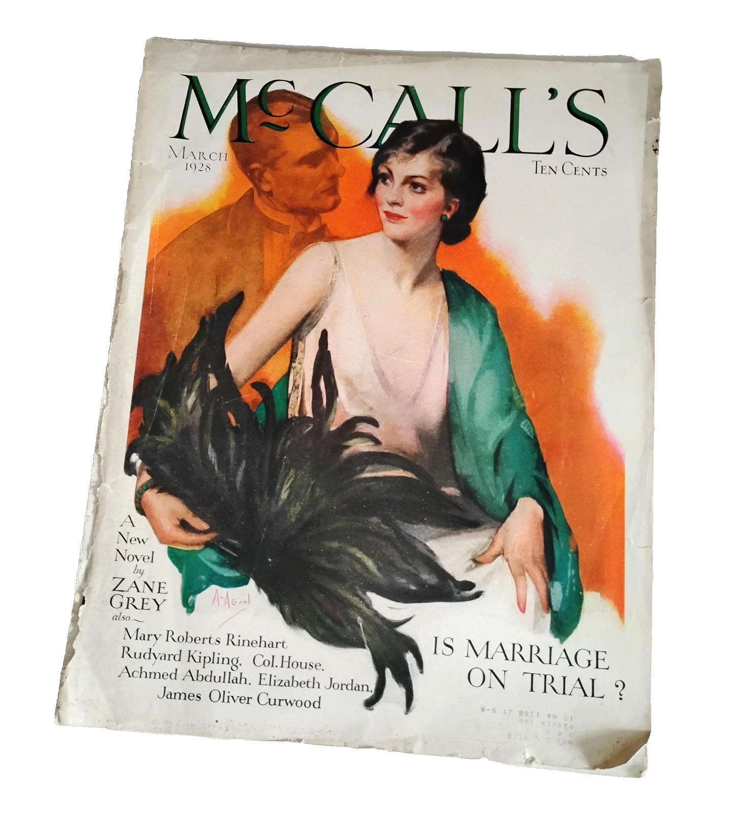 1920s McCall’s Magazine March 1928 Issue 147 Pages, Art Deco Ads, Fashion Plates