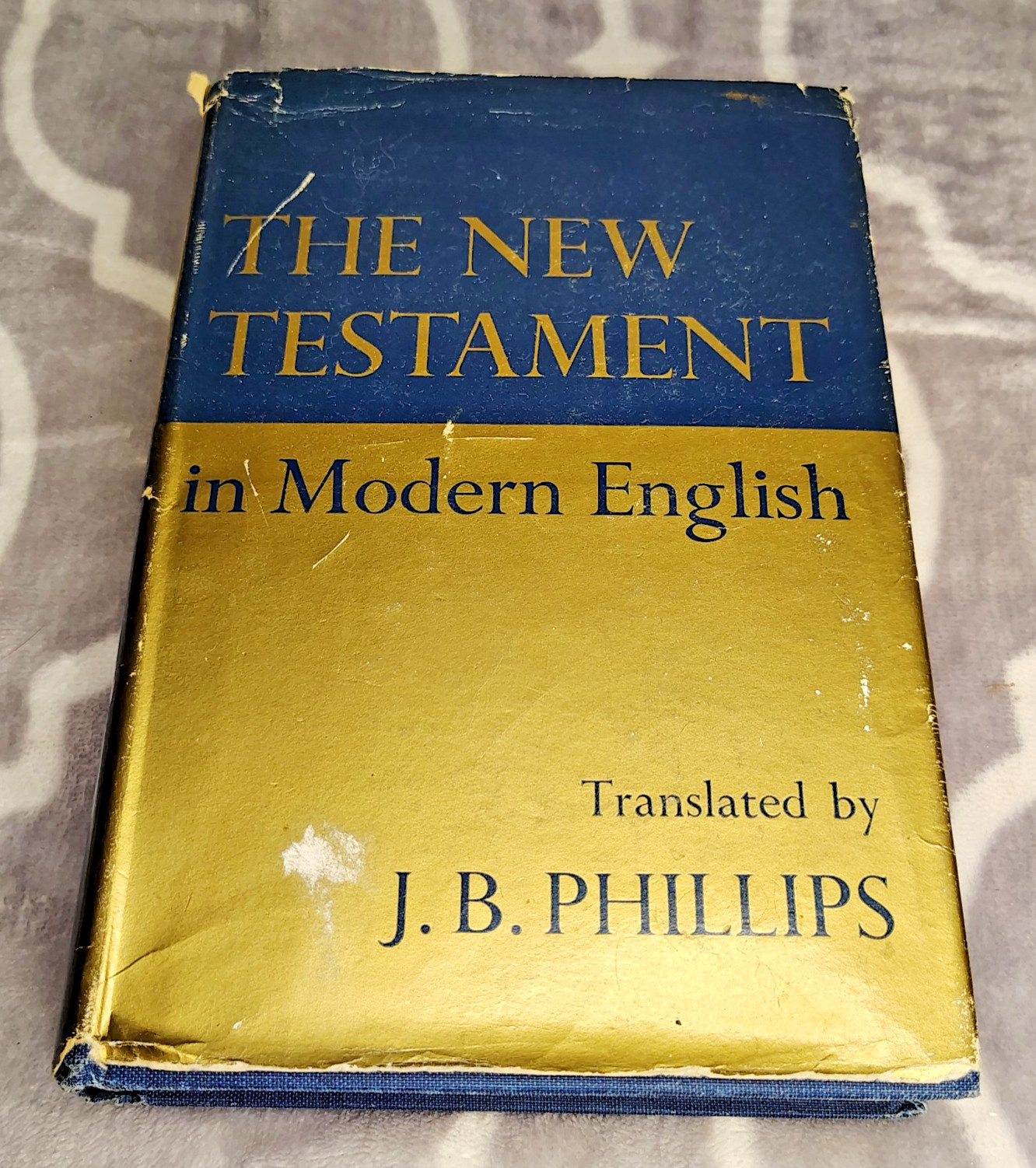 The New Testament in Modern English by JB Phillips 1958 MacMillan Hard Cover