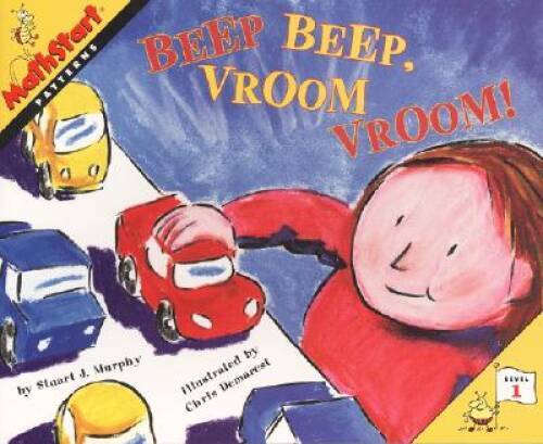 Beep Beep, Vroom Vroom! (Great Source Mathstart) – Paperback – VERY GOOD