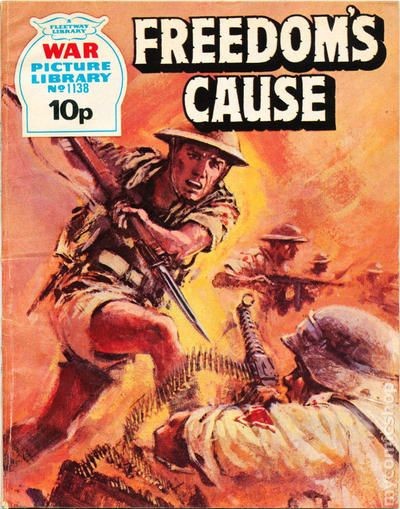 War Picture Library 1st Series #1138 FN 6.0 1975 Stock Image