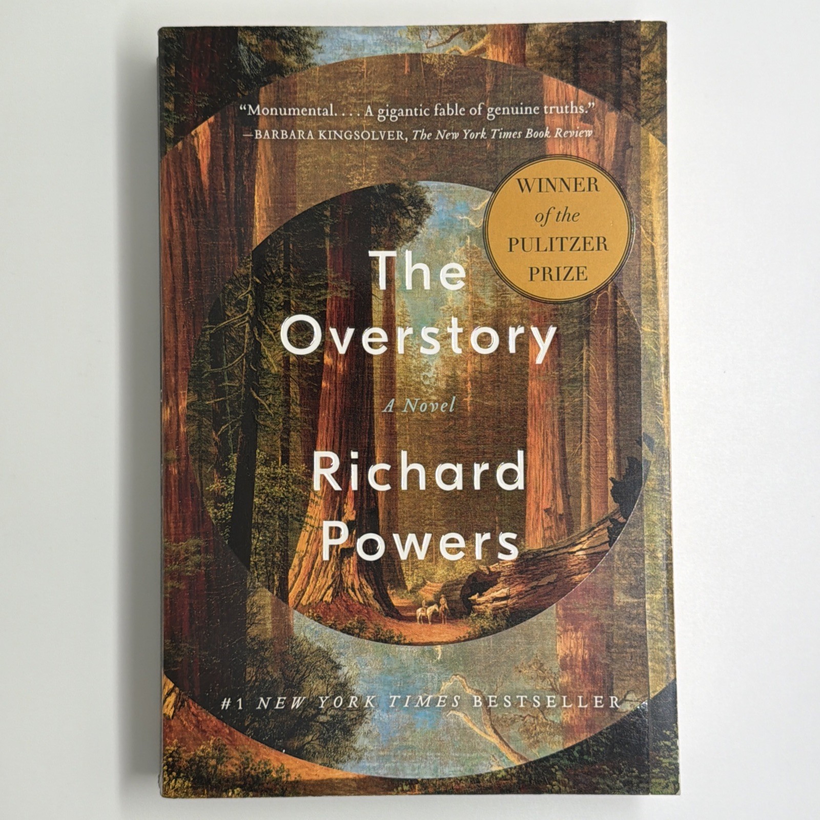 Overstory : A Novel Richard Powers 2019 Paperback Pulitzer National Book Award