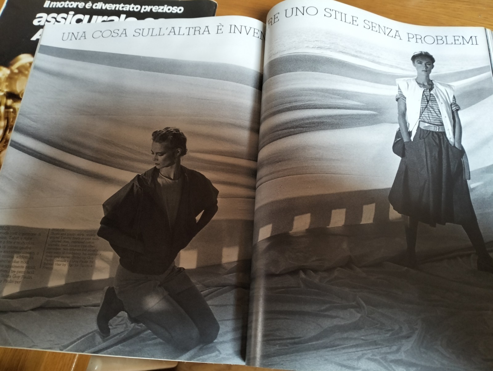 LINEA ITALIANA FASHION MAGAZINE APRILE 1978 LIKE VOGUE 450 PAGES CARLO ORSI