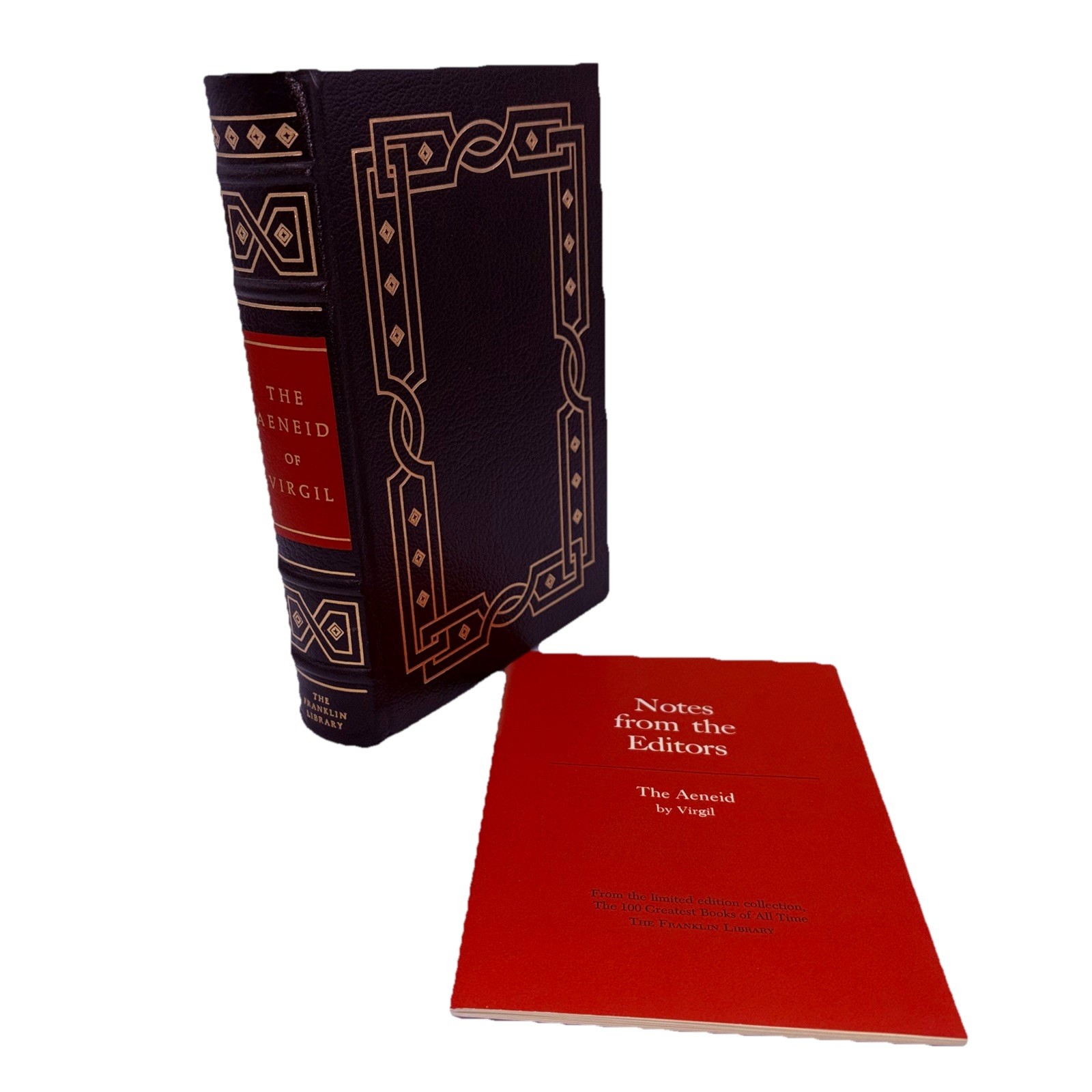 The Aeneid of Virgil Franklin Library 100 Greatest 1975 Ltd Ed With Editor Notes