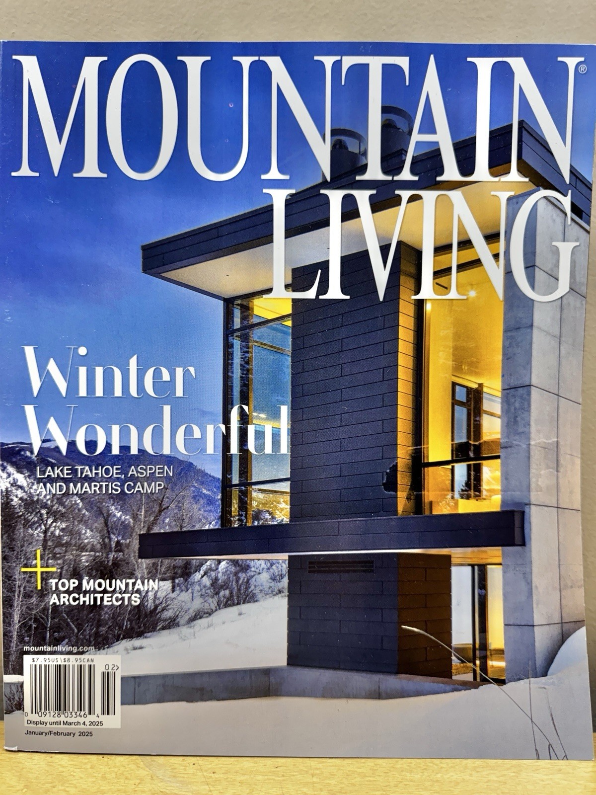 MOUNTAIN LIVING Winter Wonderful January/February 2025