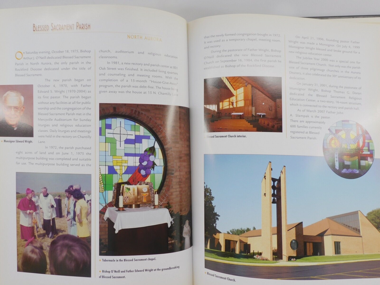 Rockford IL Catholic Diocese Centennial History 1908 – 2008 HC 376 Pages OOP
