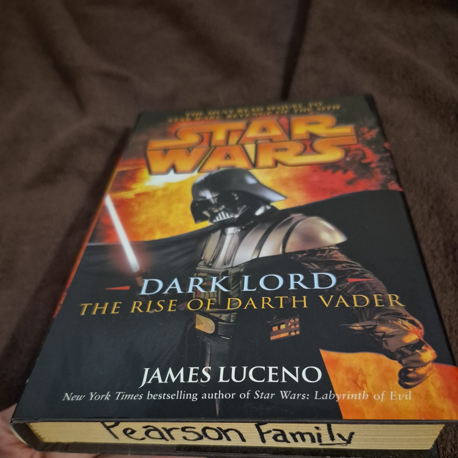 Dark Lord : The Rise of Darth Vader by James Luceno (2005, Hardcover)