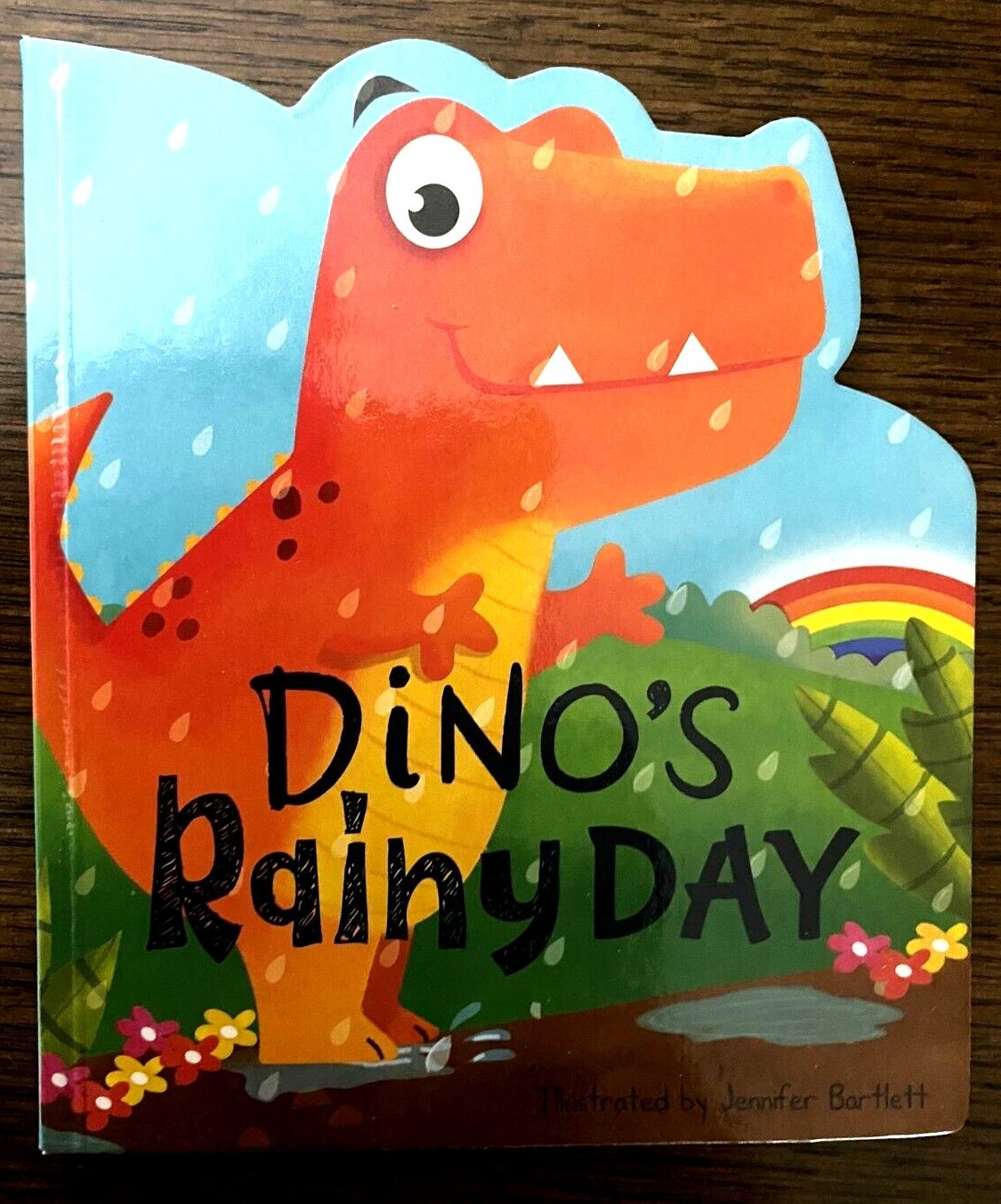 Dino, Leo, Molly Children’s Illustrated Shaped Board Books CHOICE – 3 NEW!
