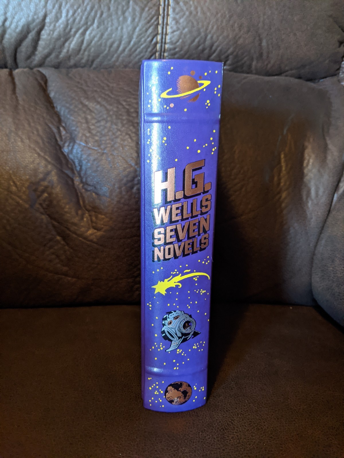 H.G. Wells: Seven Novels (Leatherbound), see pics and description!