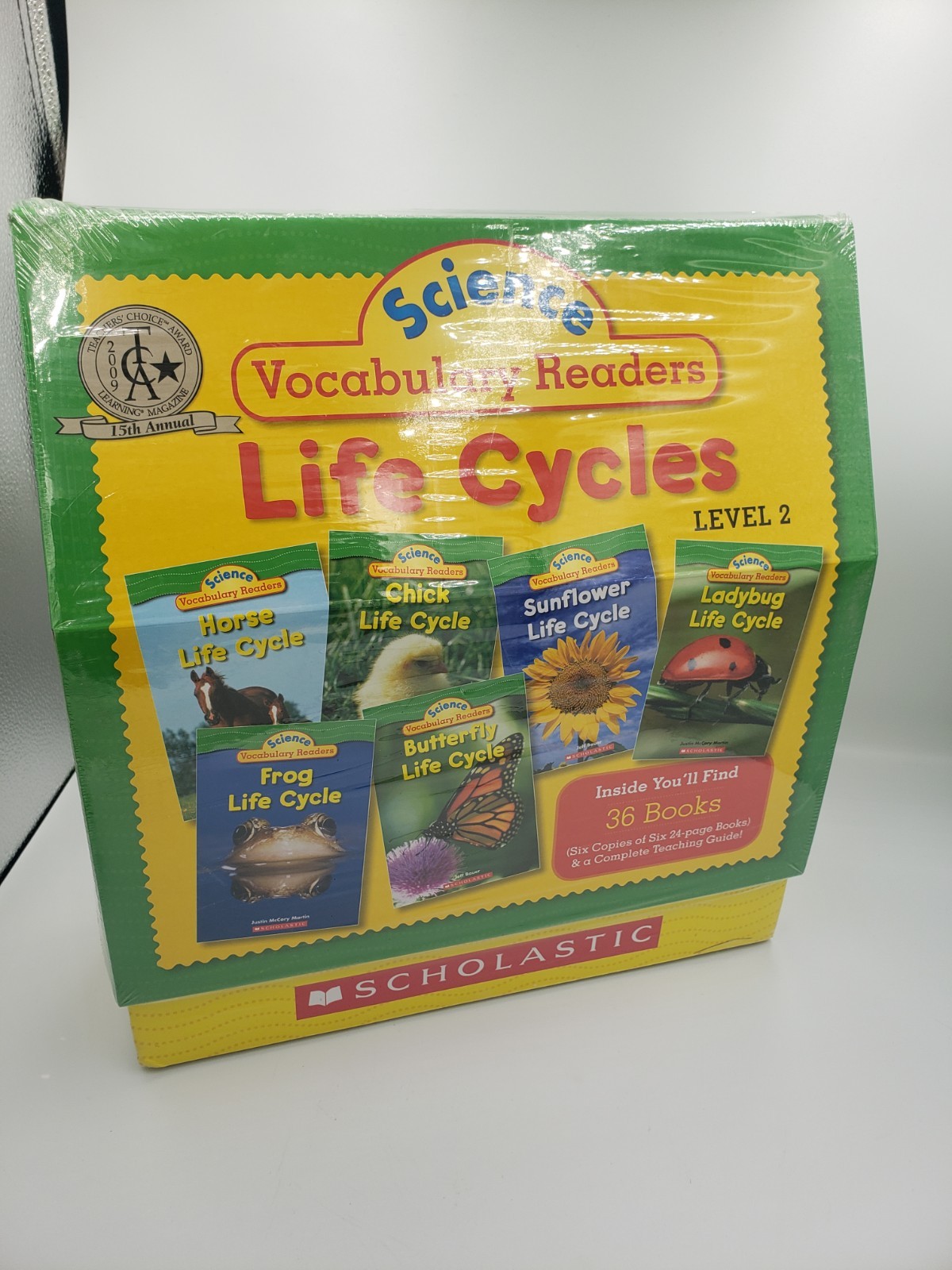Scholastic Science Vocabulary Readers Life Cycles Level 2 Box Set Illustrated