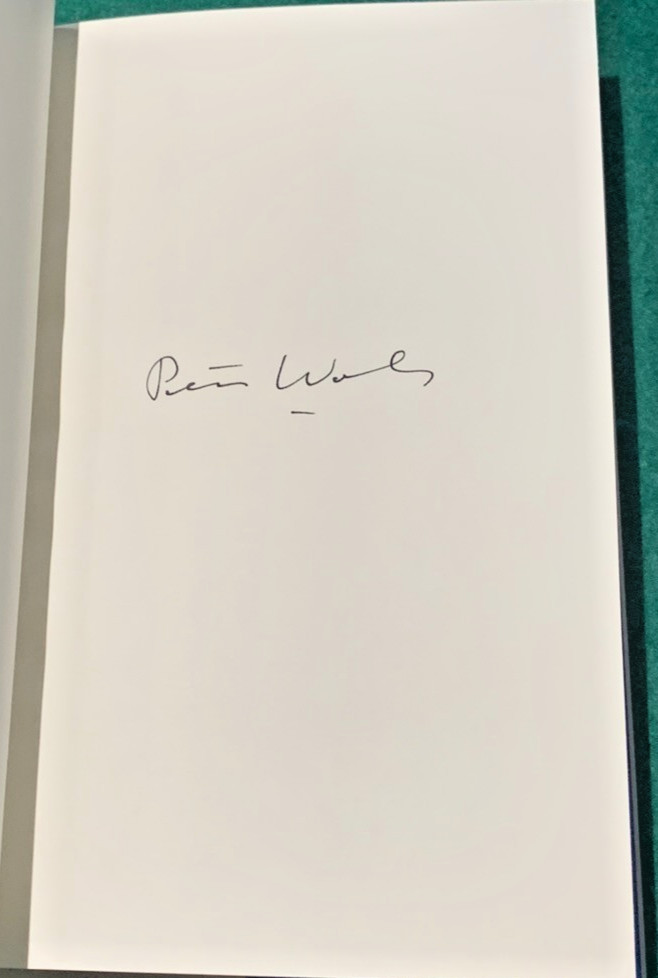 Waiting on the Moon by Peter Wolf SIGNED 1st/1st HC DJ 2025 Memoir J Geils COA