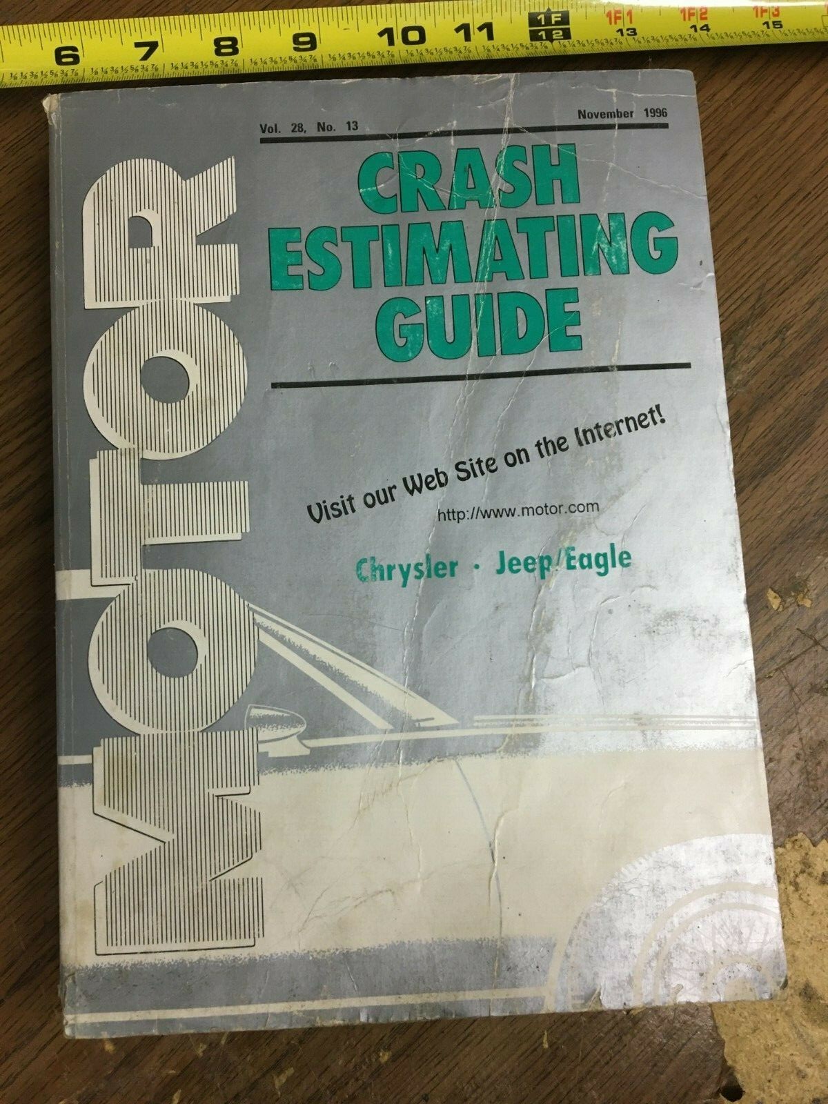 MOTOR – Crash Estimating Guide – Jeep Eagle November 1996 – 1056 Pages
