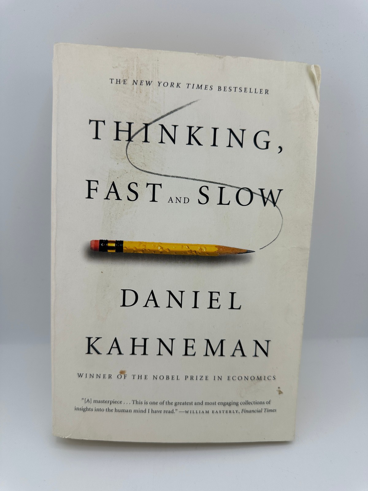 Thinking Fast and Slow Kahneman PB NYT Bestseller Nobel Prize Author