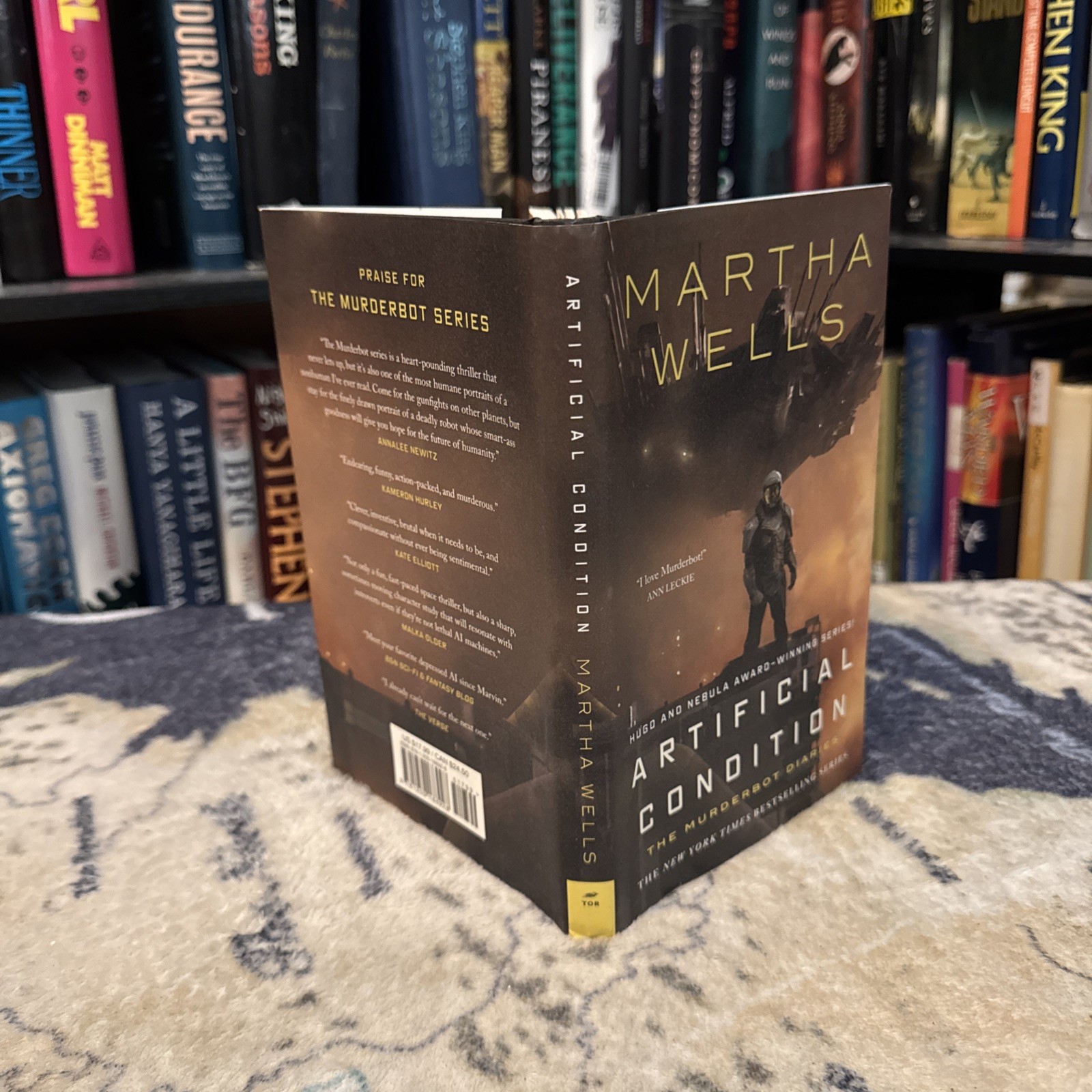 Artificial Condition – Martha Wells (2018, Hardcover) First Edition/Late, VG+