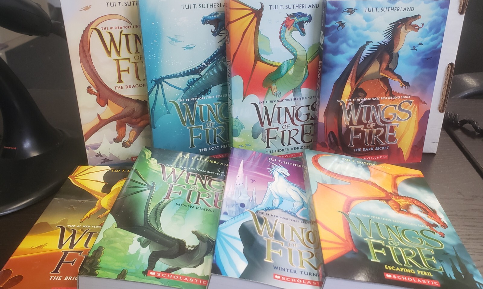 Wings of Fire Set, Books 1-8 – BRAND NEW BOOKS – NO BOX