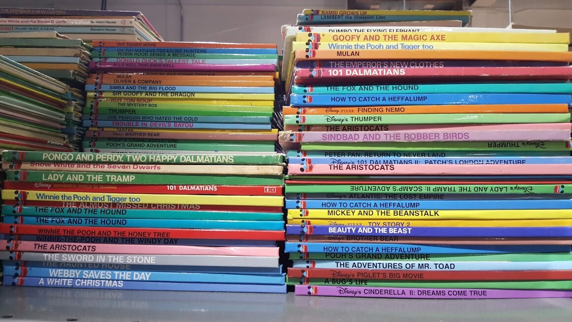 Lot of 10 Disney’s Wonderful World of Reading Hardcover Children’s Books Random