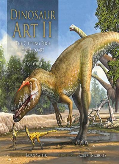 Dinosaur Art II by White New 9781785653988 Fast Free Shipping Hardcover=#