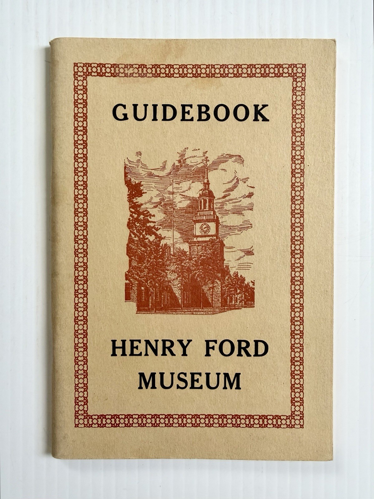 Vintage Henry Ford Museum Guide Book Paperback Booklet Brochure