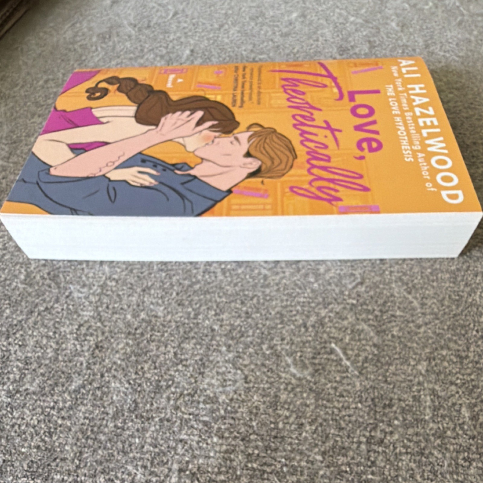 Ali Hazelwood Love, Theoretically Signed Paperback Berkley Romance 2023 Fiction