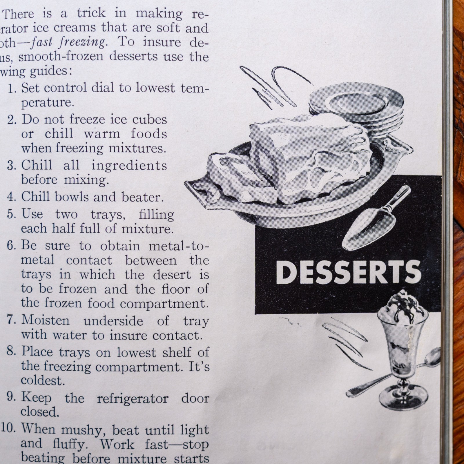 VTG 1948 Making the Most of Your Servel Gas Refrigerator – Mid Century Recipes