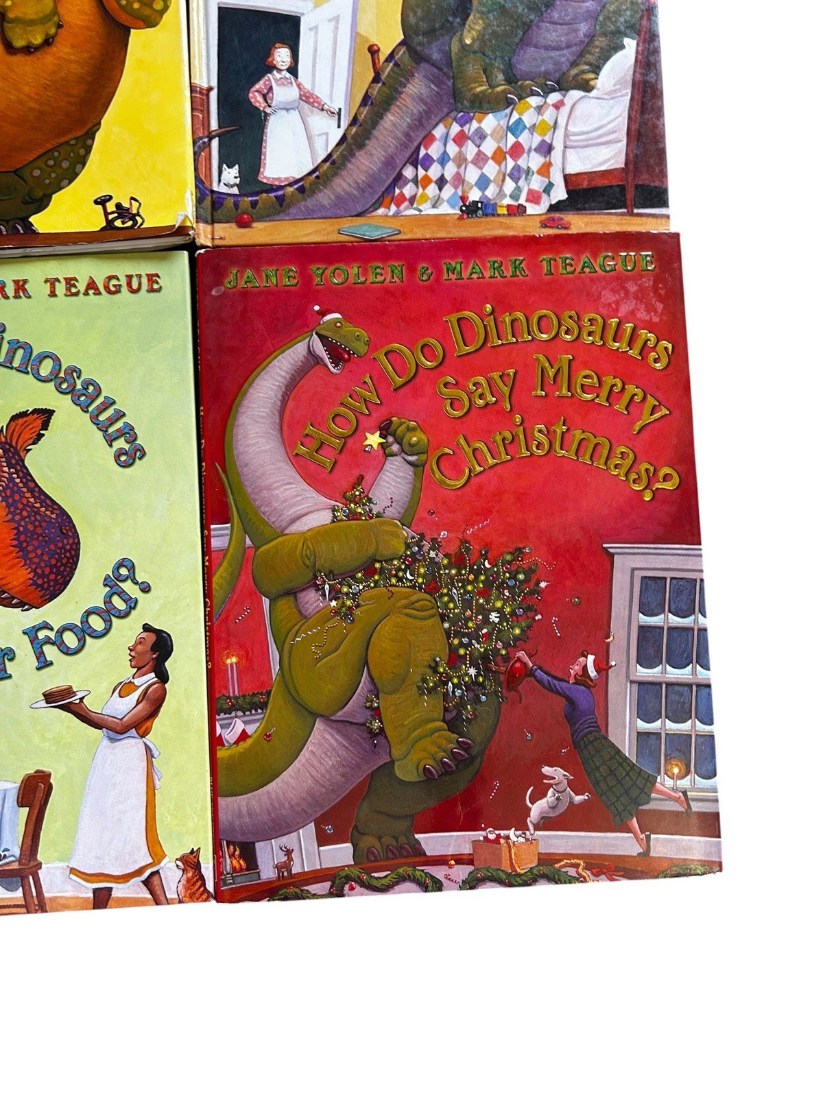 Jane Yolen & Mark Teague How Do Dinosaurs Hardcover Illustrated Ages 4-8