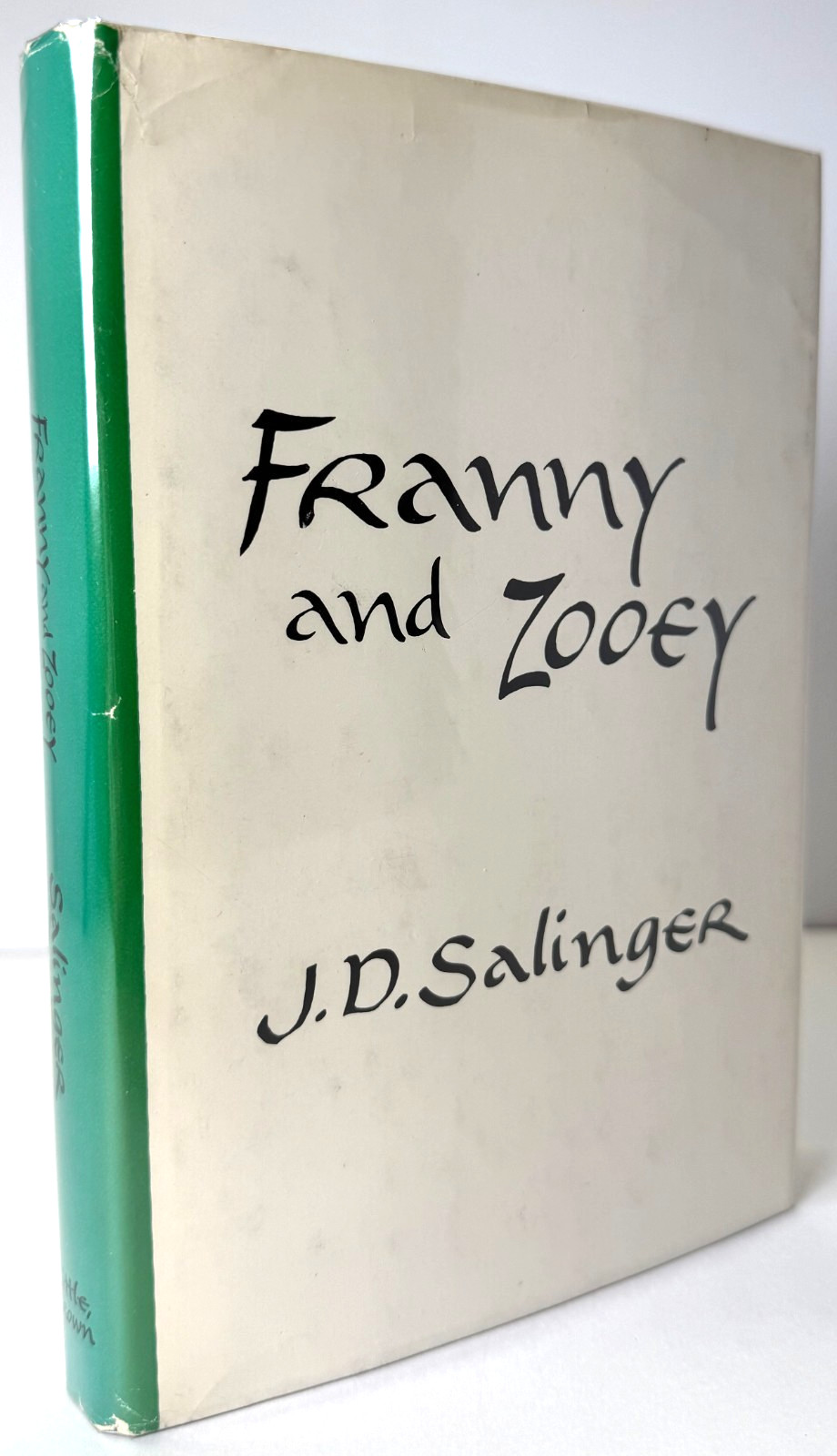 Franny and Zooey, J D Salinger 1961 HCDJ 1st ed 1st printing w Mylar, Very Good
