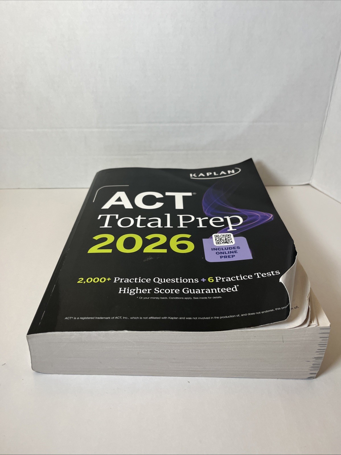 Kaplan Test Prep Ser.: ACT Total Prep 2026: Includes 6 Full Length Tests, 2,000+