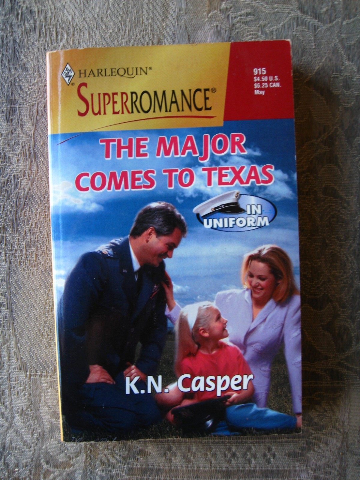 K.N. Casper – The Major Comes to Texas (Harlequin Superromance #915) – paperback