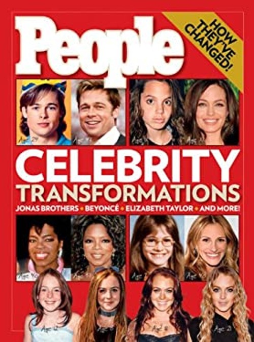 Celebrity Transformations Hardcover People Magazine Editors