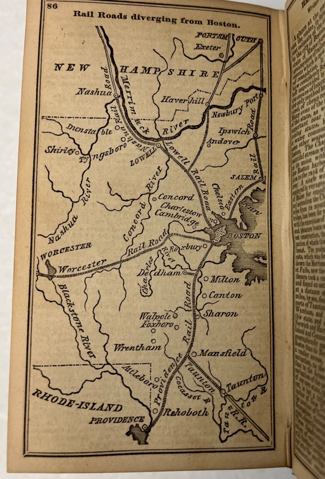 The Boston Almanac for the Year 1840 by S. N. Dickinson
