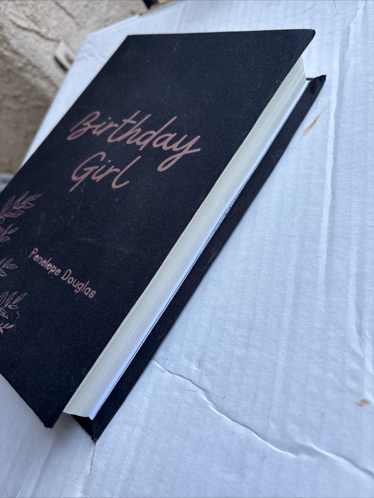 Birthday Girl Penelope Douglas Books (Special Suede Hardcover Edition)