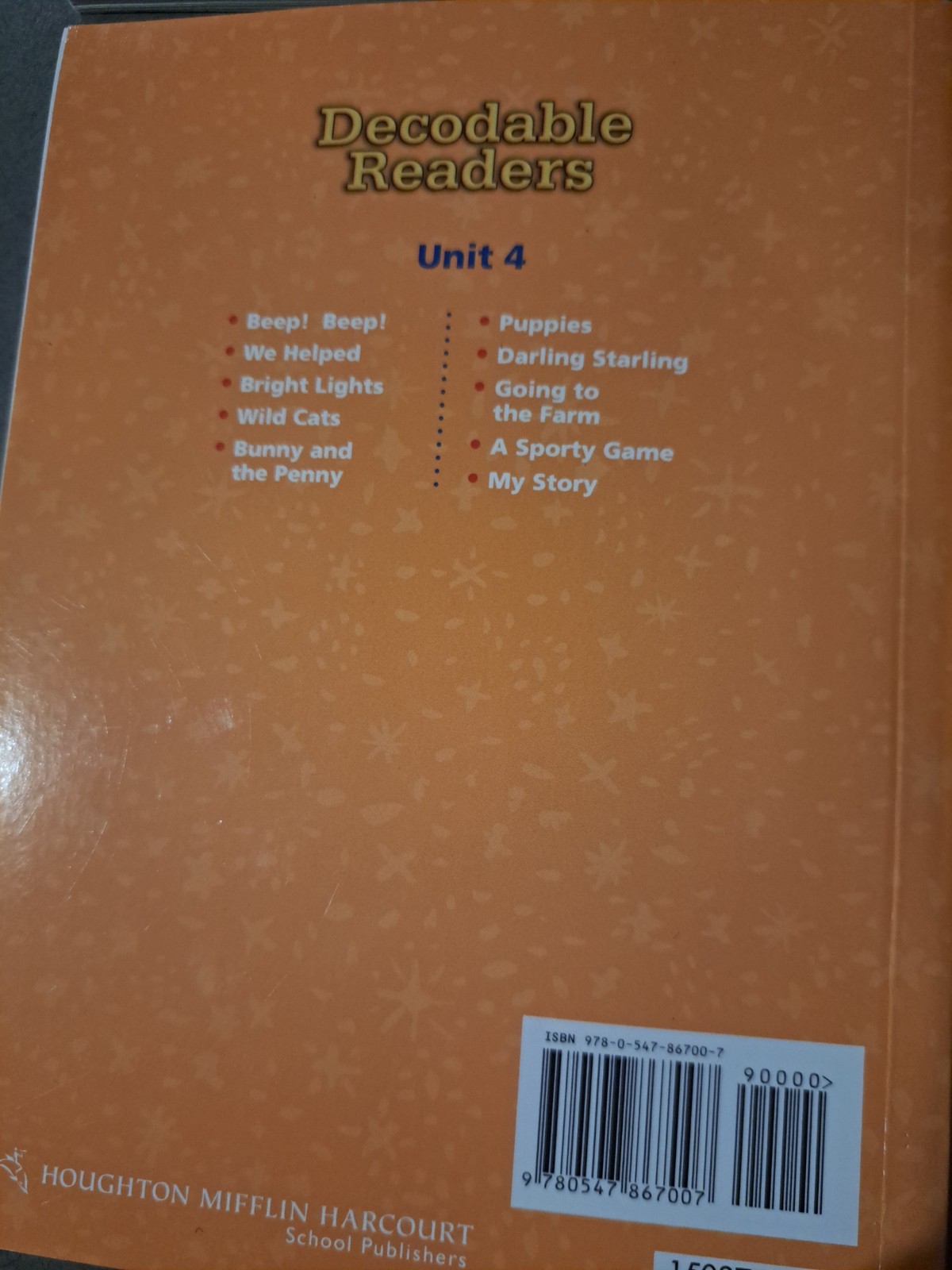 Journeys Decodable Reader Book Unit 1-6 Set – 2nd Grade 2 Reading 6 Book Set HMH