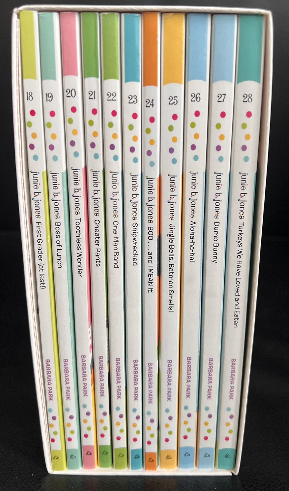 Junie B. Jones Complete First Grade Collection B. Park Books 18-28