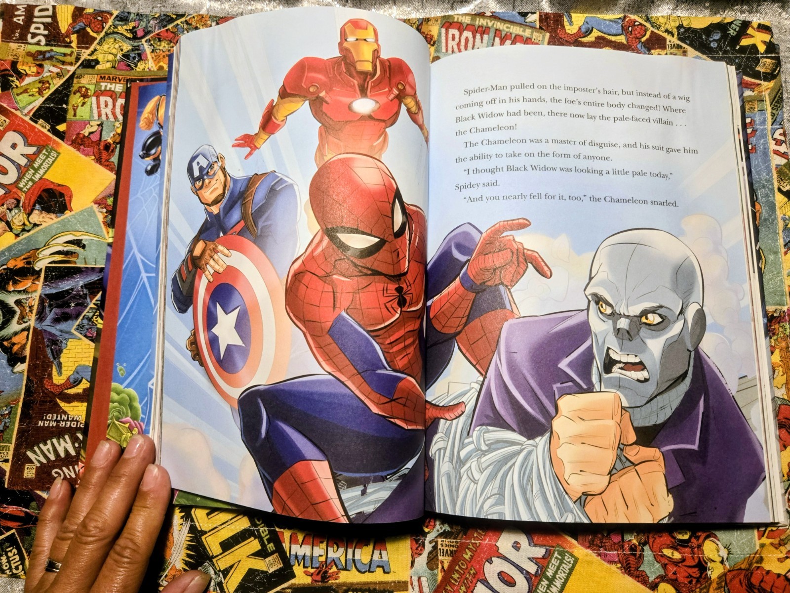 Marvel- Includes 2 Hardbacks & 46×14 Valance
