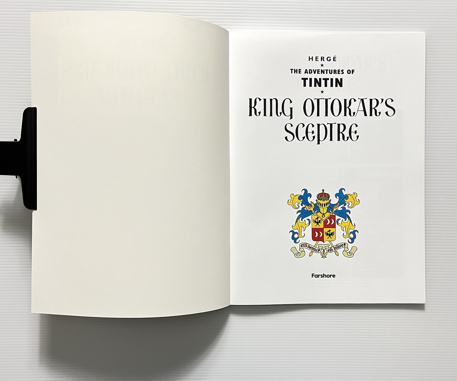 The Adventures of Tintin: King Ottokar’s Sceptre by Herge Comics Series PB 2018
