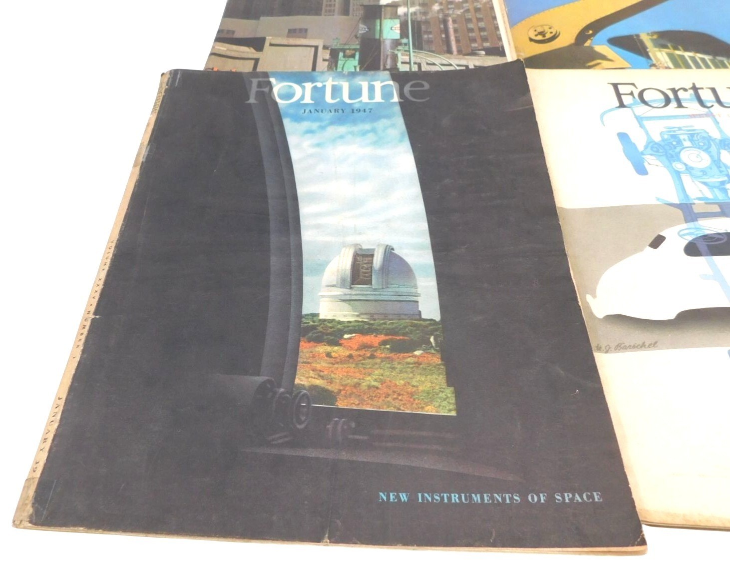 Vintage Fortune Magazines Lot Of 4 1947 1948 1952 1968 Rare Advertisements READ