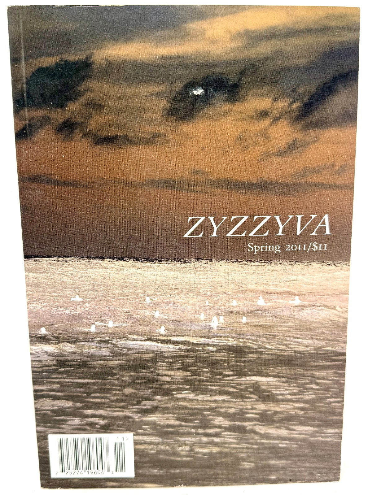 New ZYZZYVA Paperback Magazine Book Spring 2011 Vol. XXVII, No. 1 (160 pages)