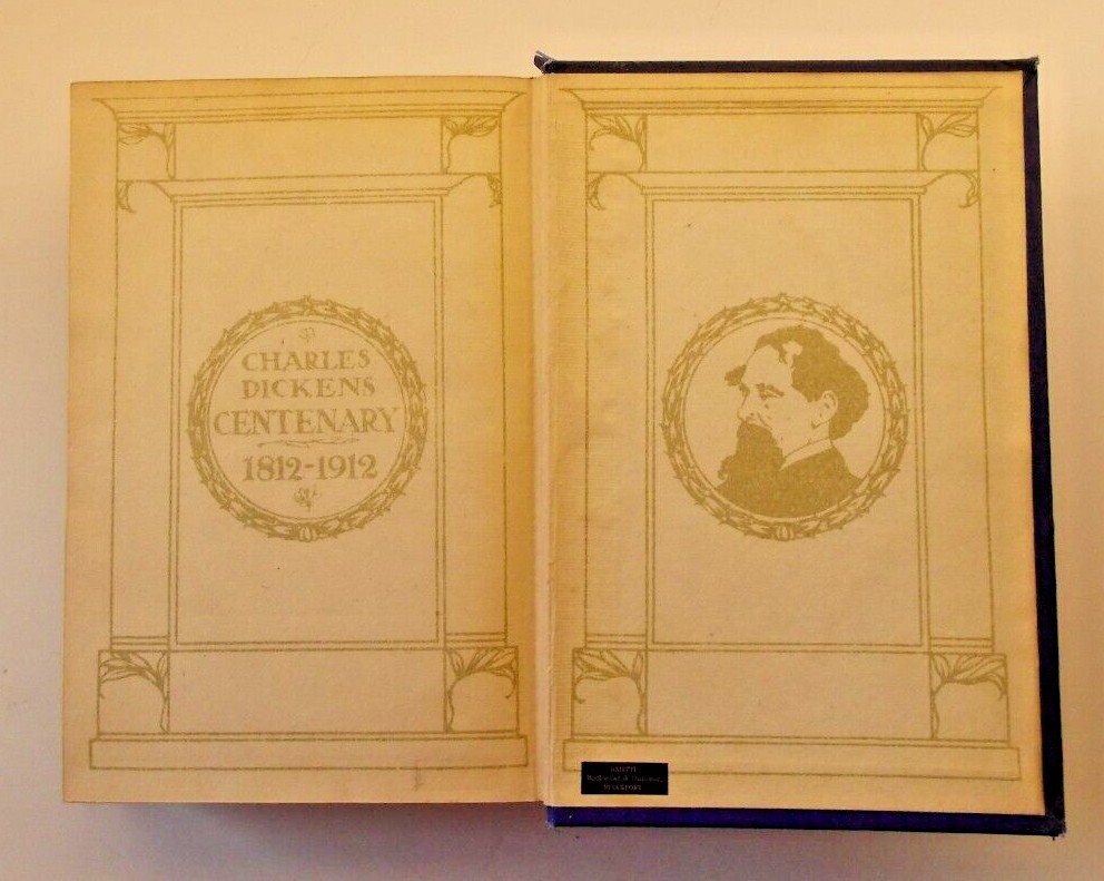 Charles Dickens Nicholas Nickleby 1912 Nelson Centenary edition hardback