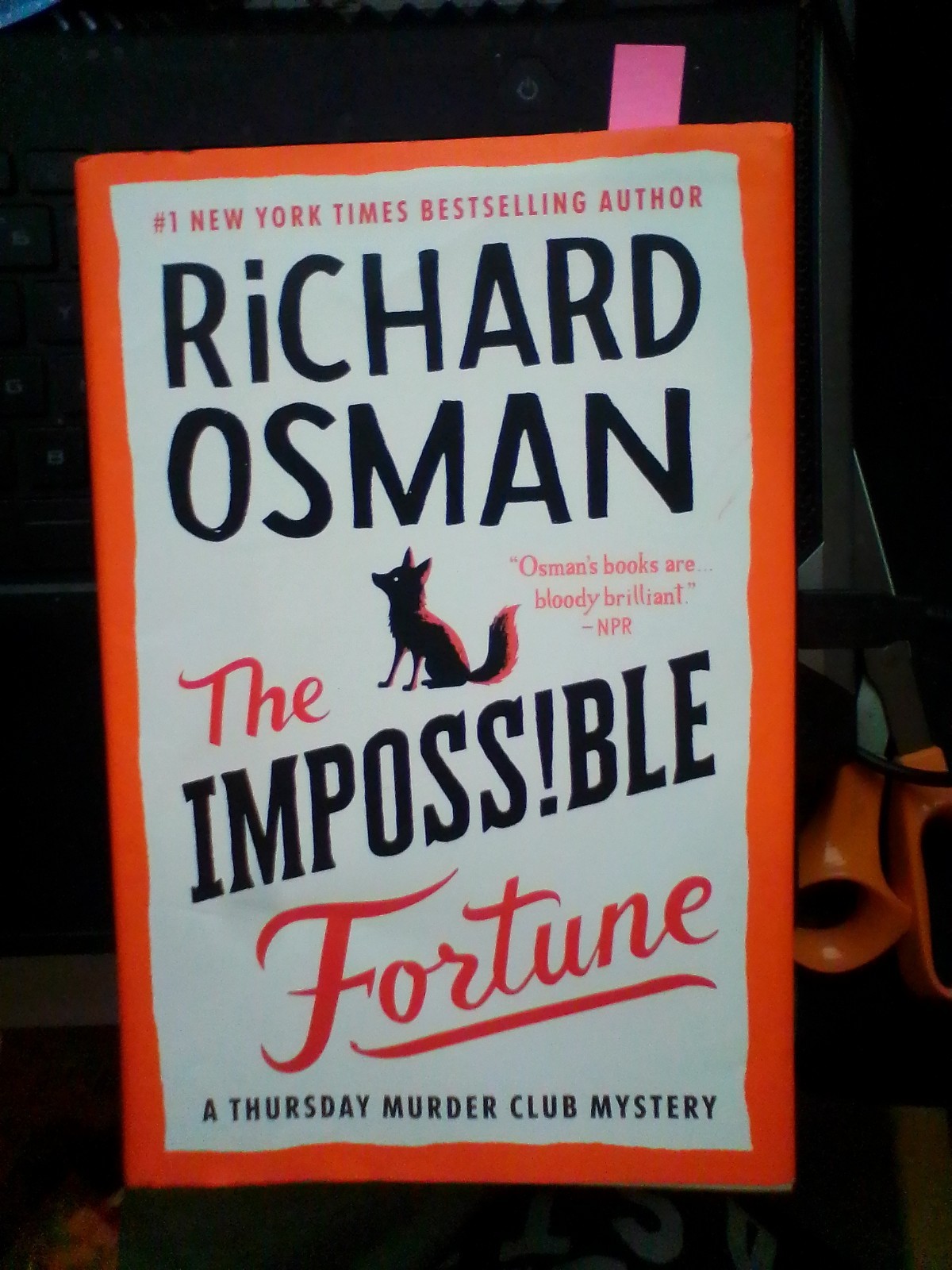 The Impossible Fortune A Thursday Hardcover, by Osman Richard Very Good FIRST ED